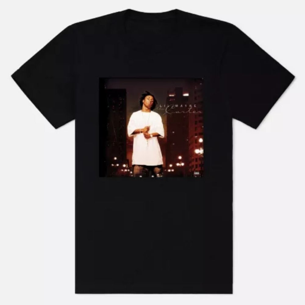 Lil Wayne Tha Carter Album T Shirt Black Men's Medium Grunge Hip Hop